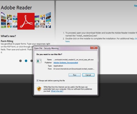 install reader